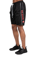 Functional Mesh Shorts - Black/Red