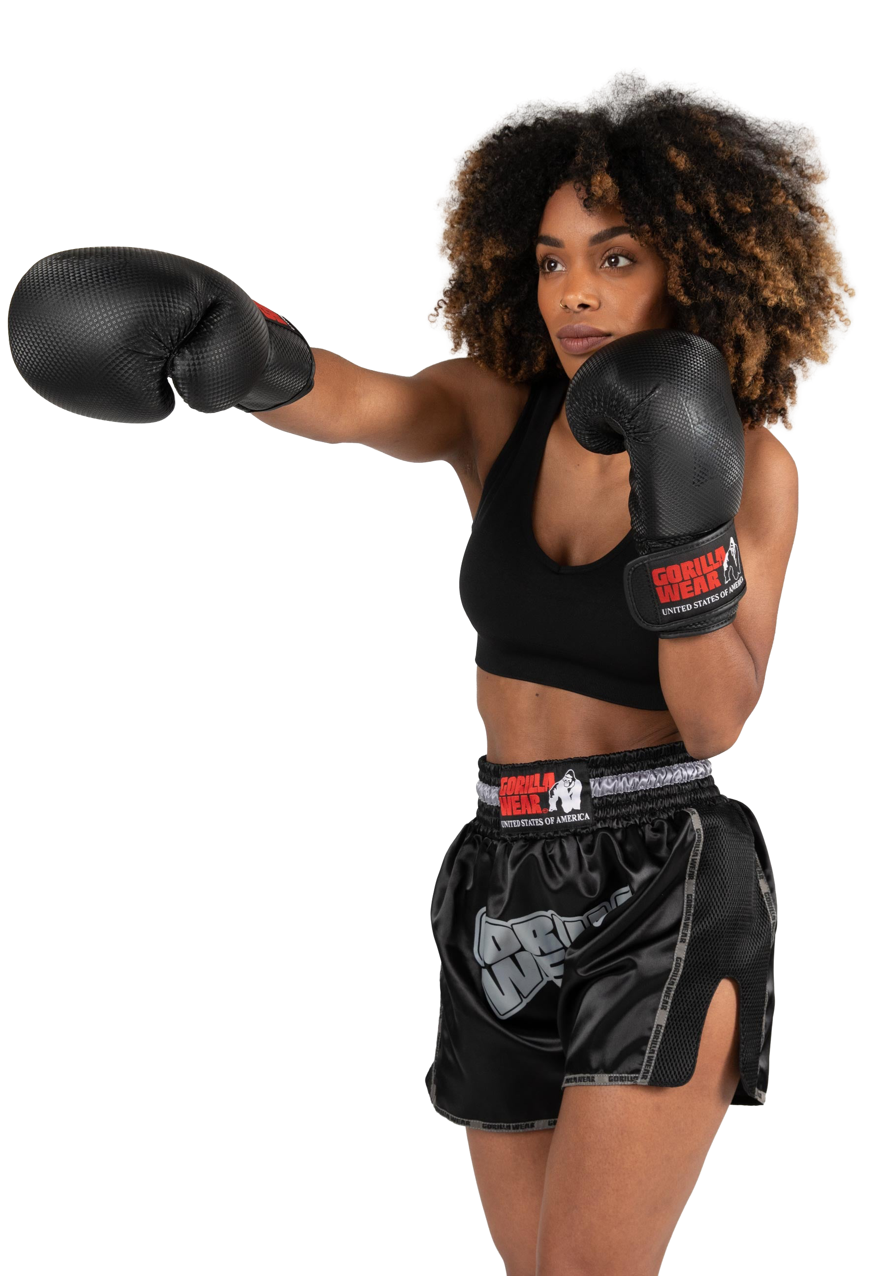 Piru Muay Thai Shorts - Black