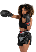 Piru Muay Thai Shorts - Black