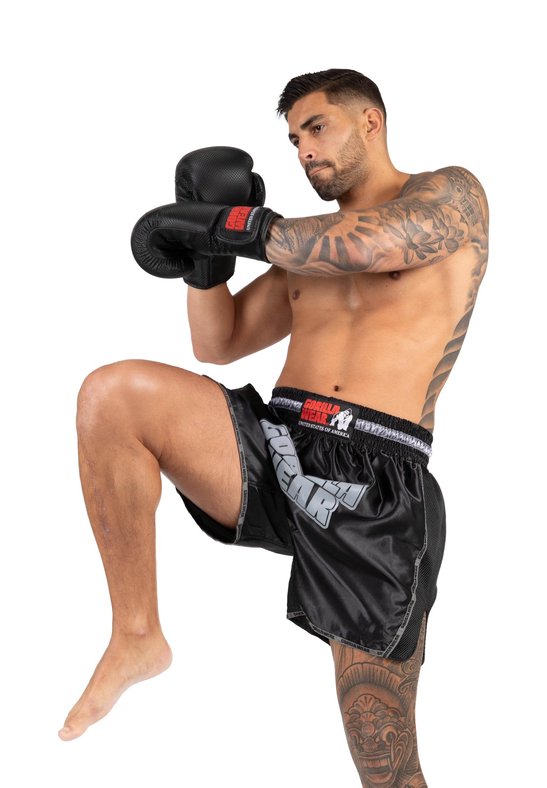 Piru Muay Thai Shorts - Black