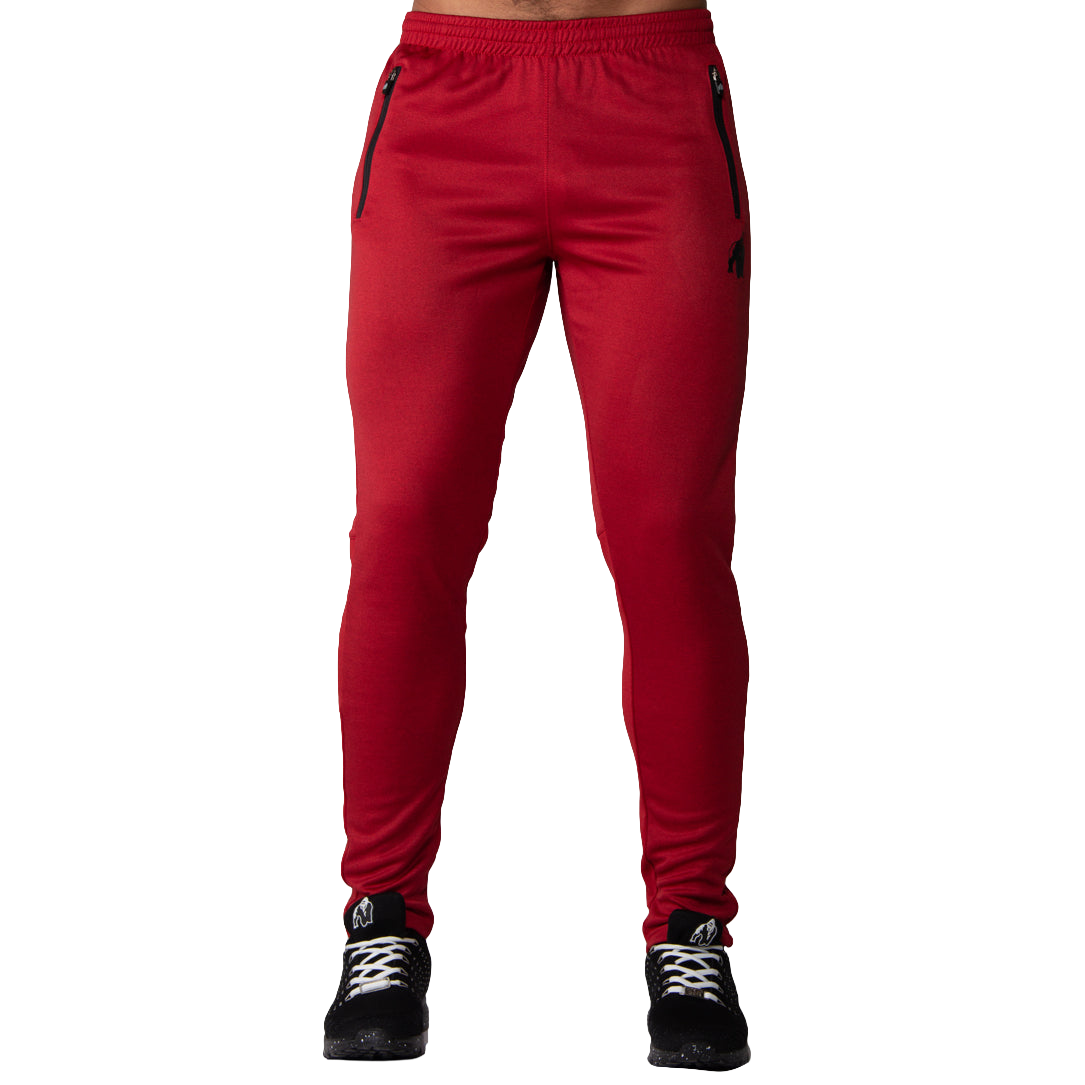 Ballinger Track Pants - Red/Black