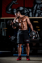 Branson Shorts - Black/Red