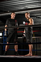 Branson Shorts - Black/Red