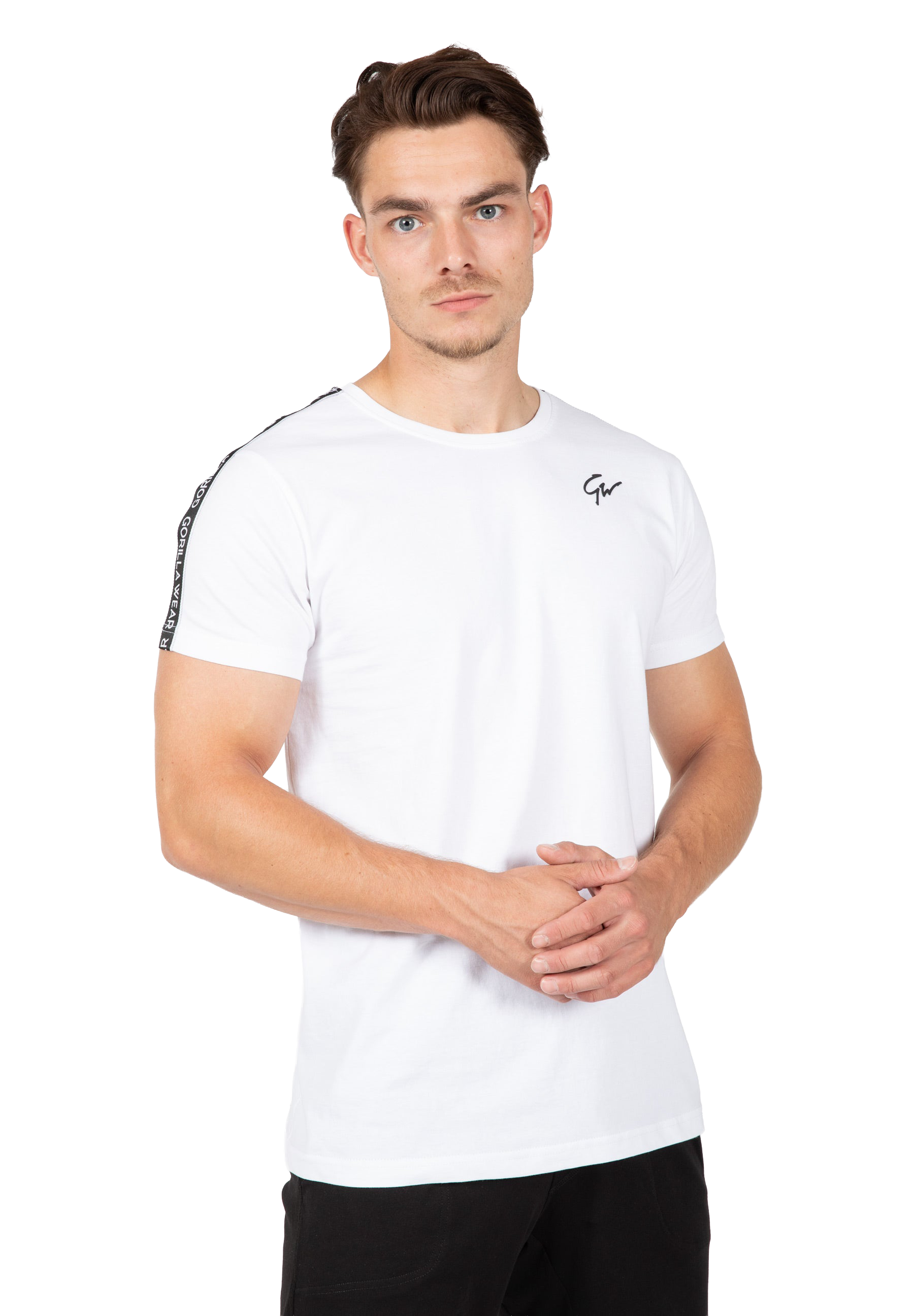 Chester T-shirt - White/Black