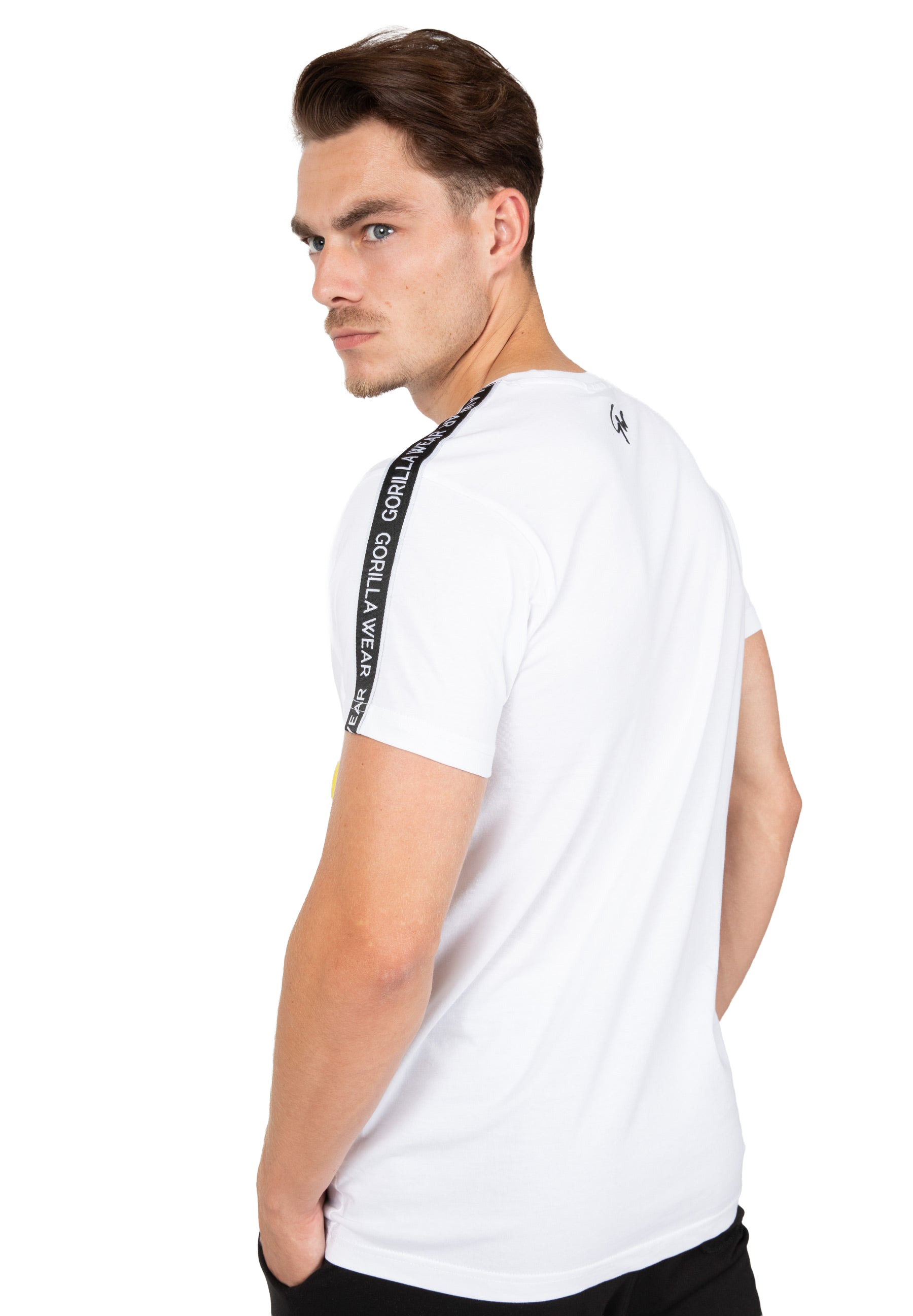 Chester T-shirt - White/Black