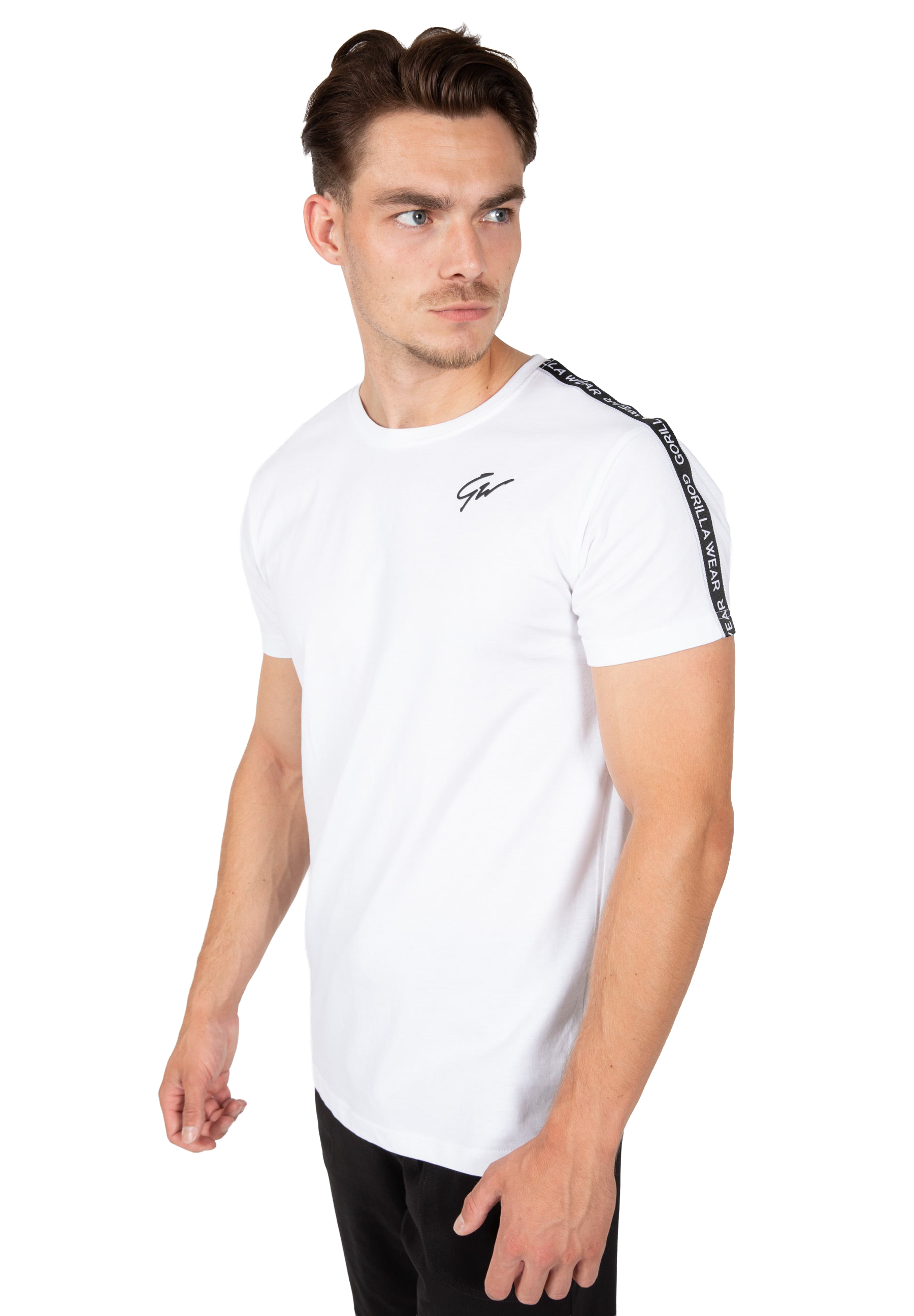 Chester T-shirt - White/Black