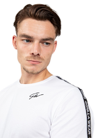 Chester T-shirt - White/Black
