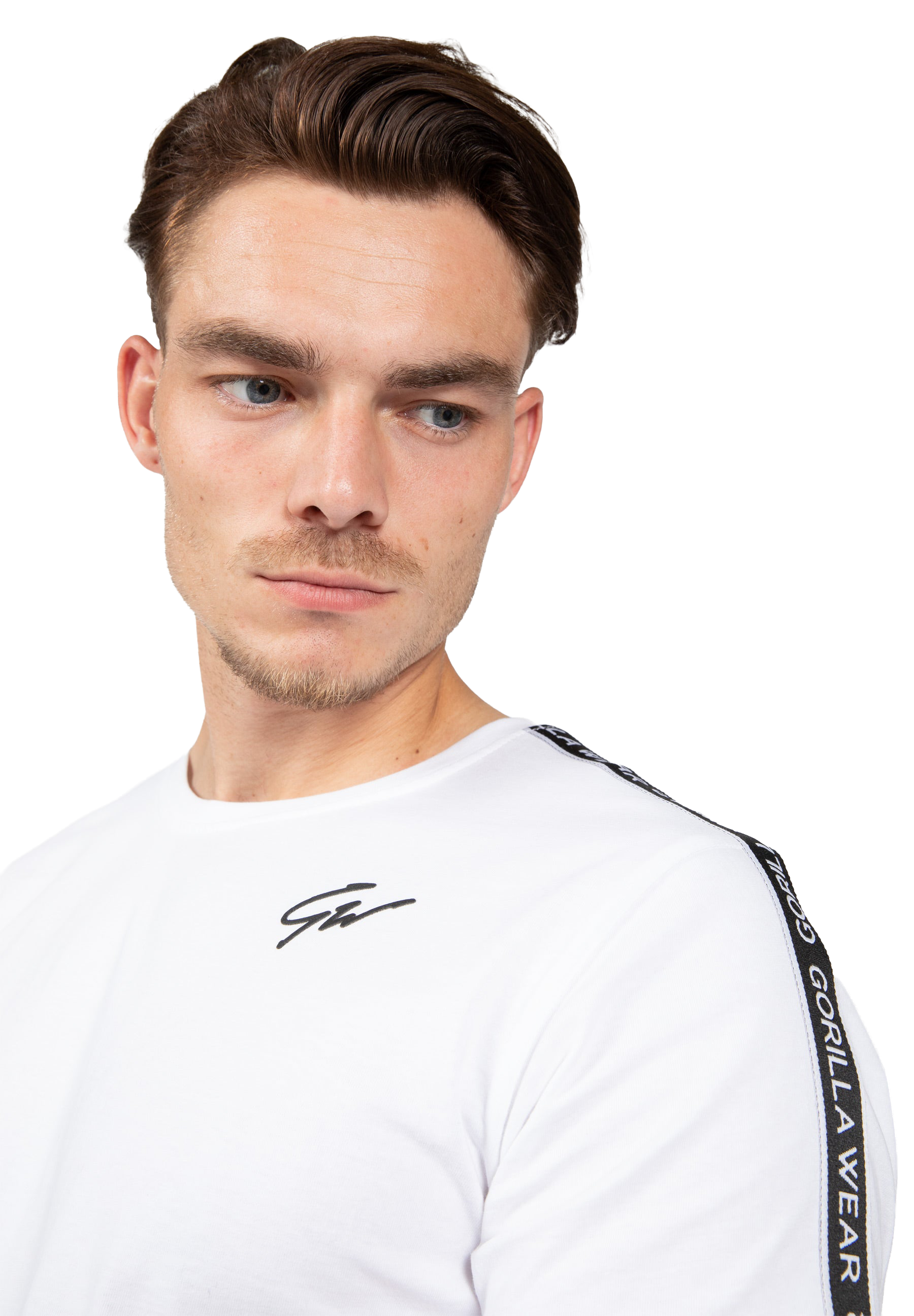 Chester T-shirt - White/Black