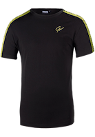 Chester T-shirt - Black/Yellow