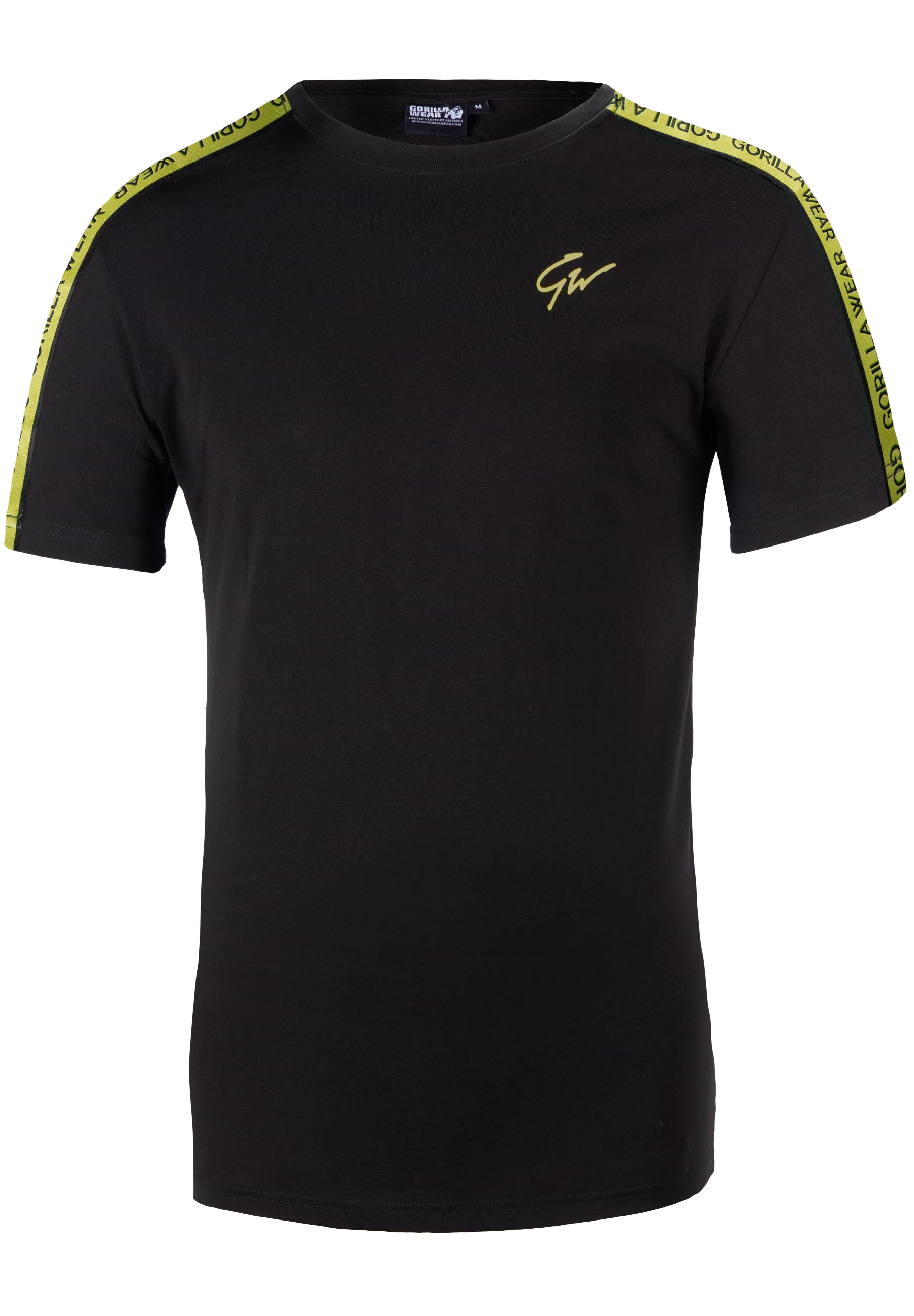 Chester T-shirt - Black/Yellow