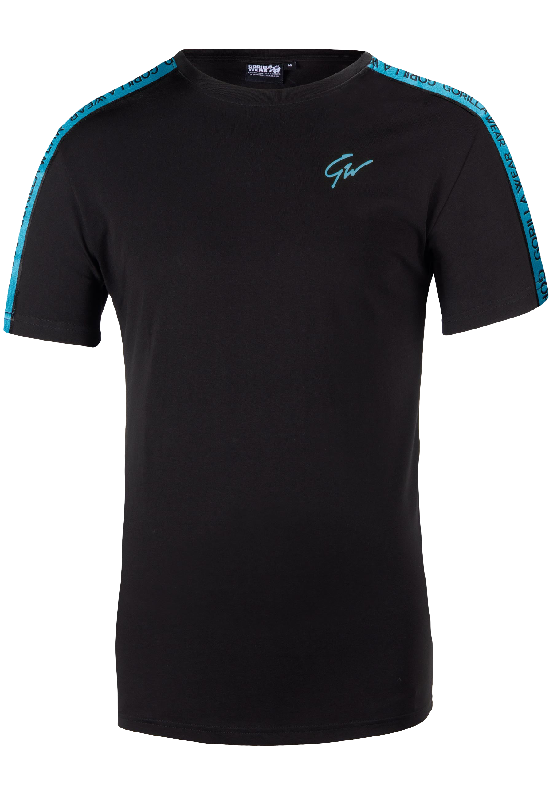 Chester T-shirt - Black/Blue