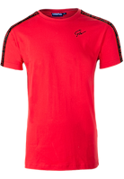 Chester T-shirt - Red/Black