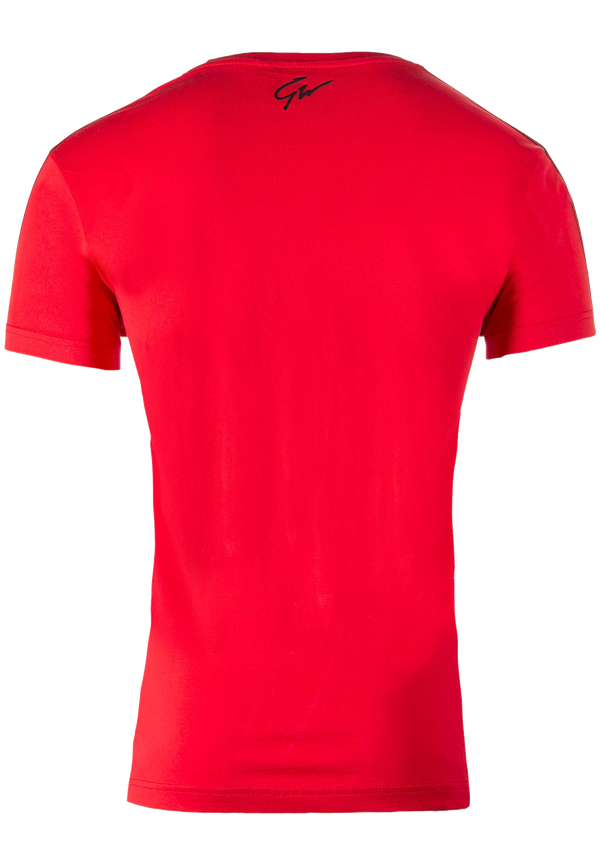 Chester T-shirt - Red/Black