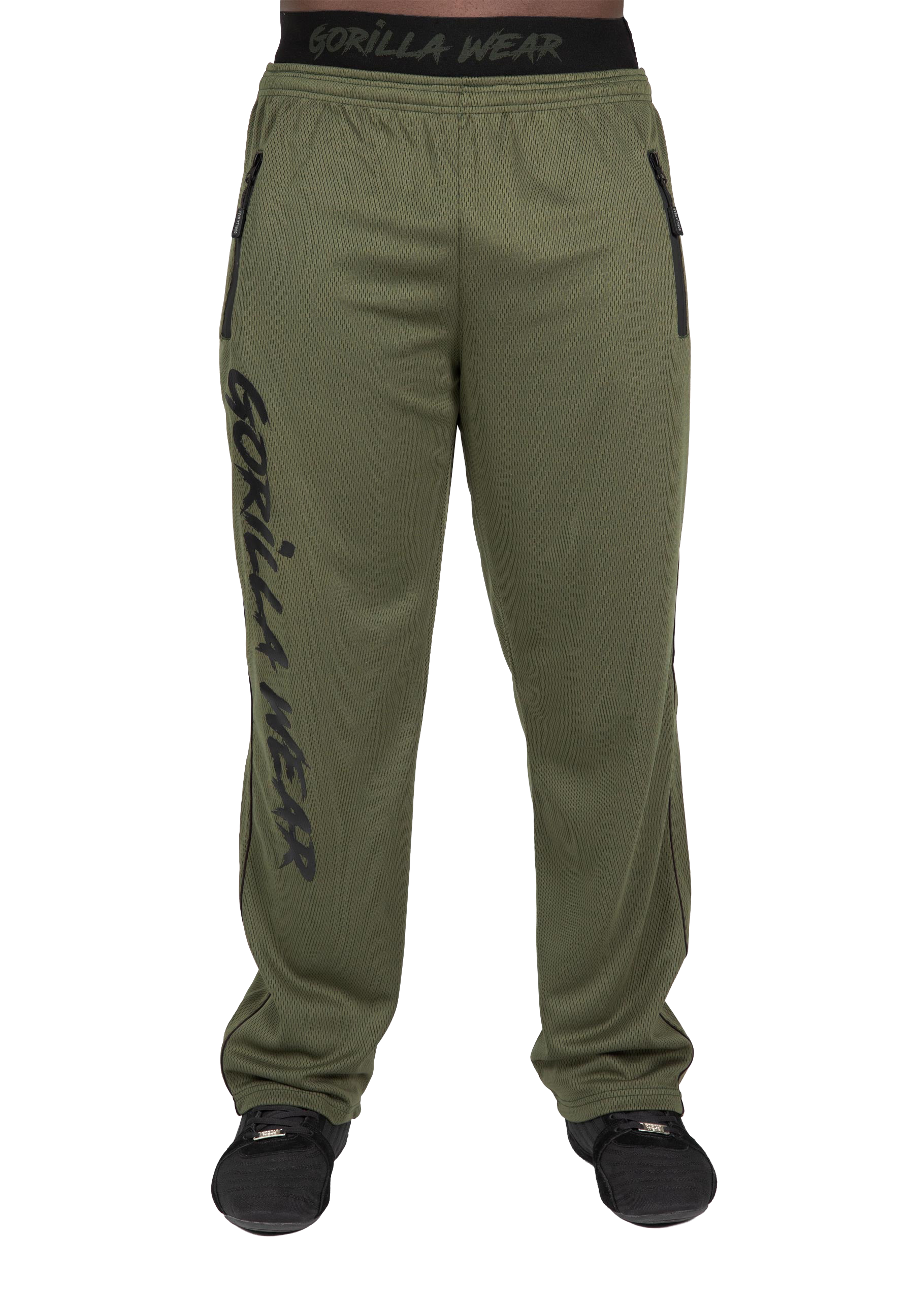 Mercury Mesh Pants - Army Green/Black