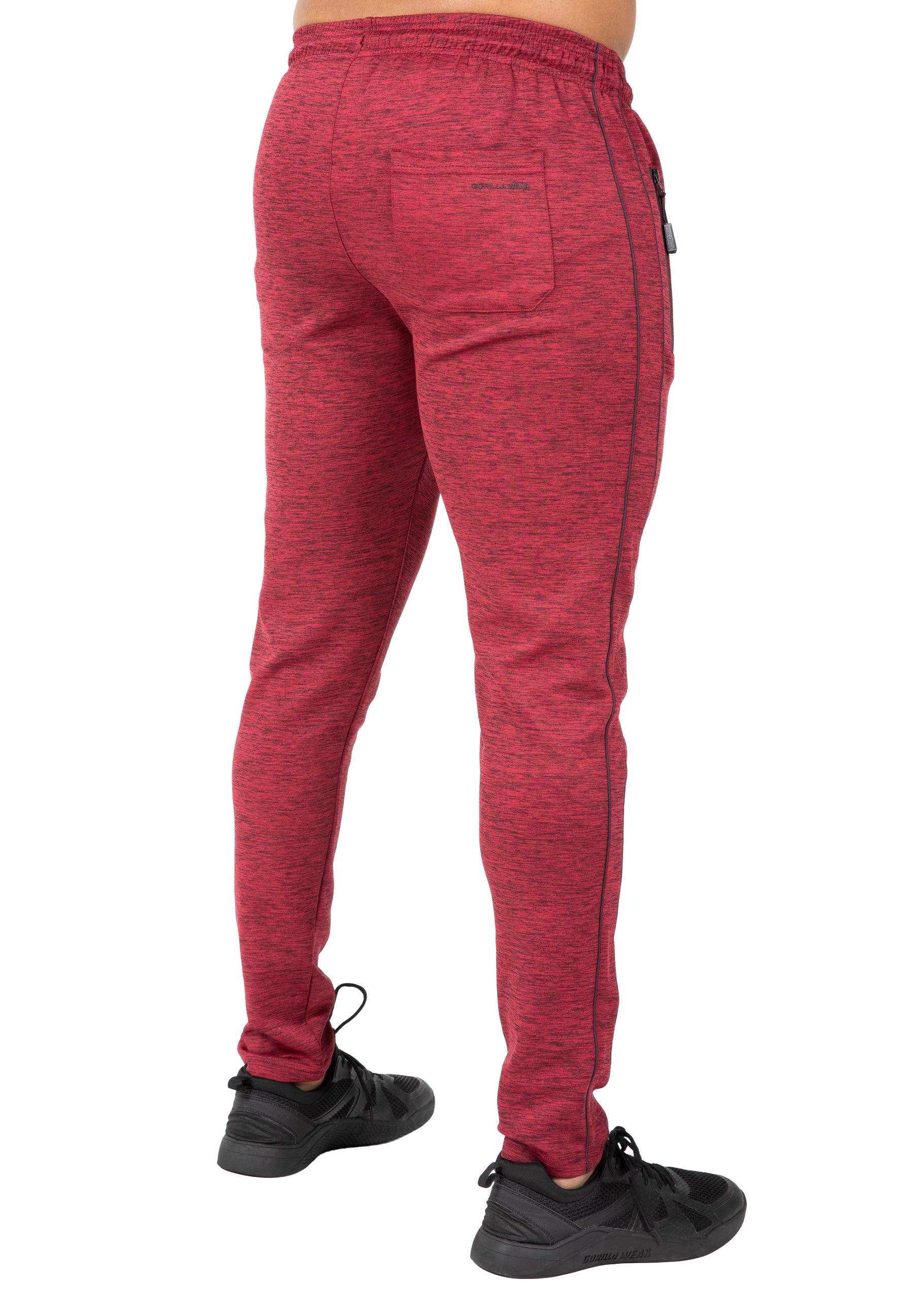 Wenden Track Pants - Burgundy Red