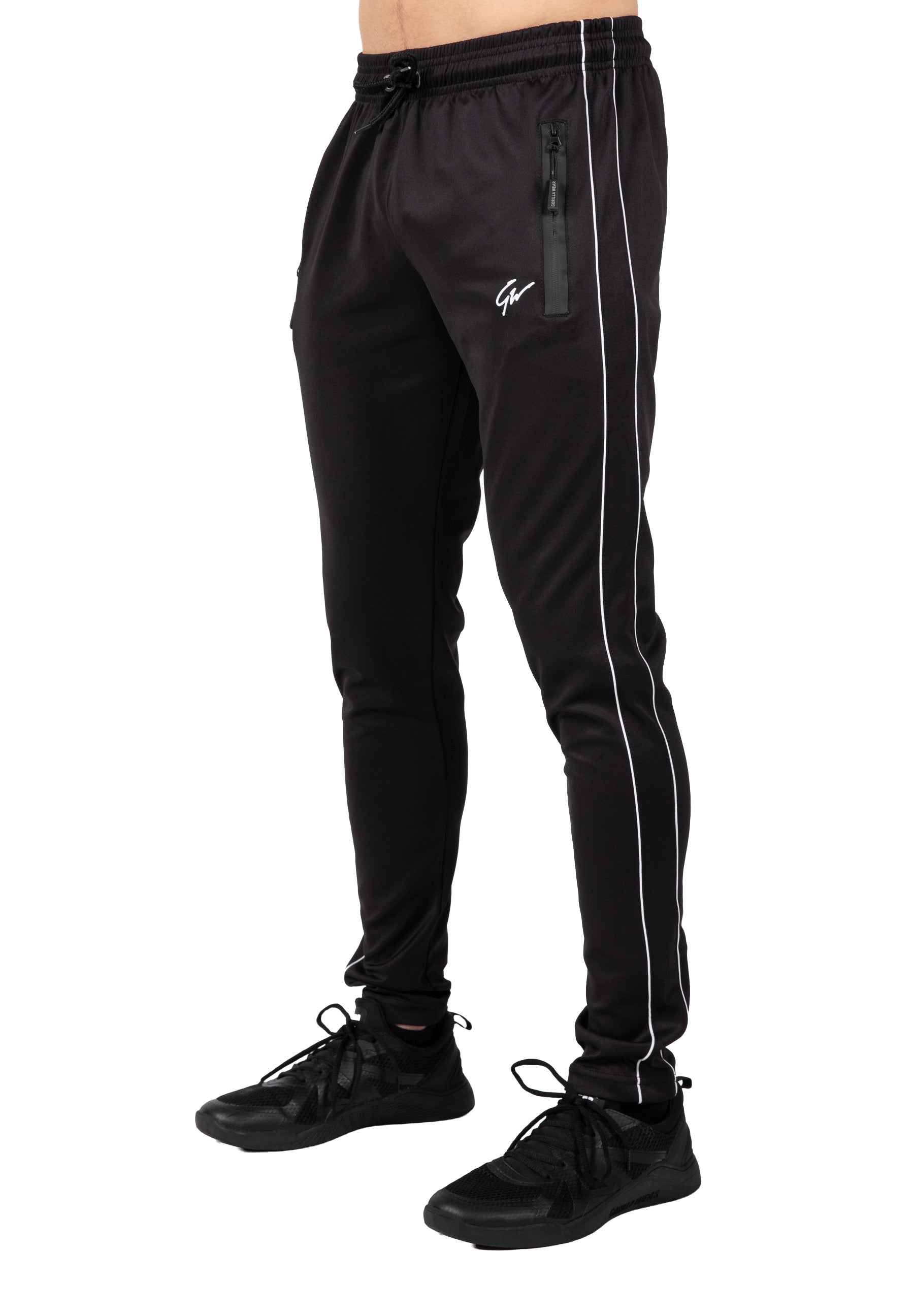Wenden Track Pants - Black/White