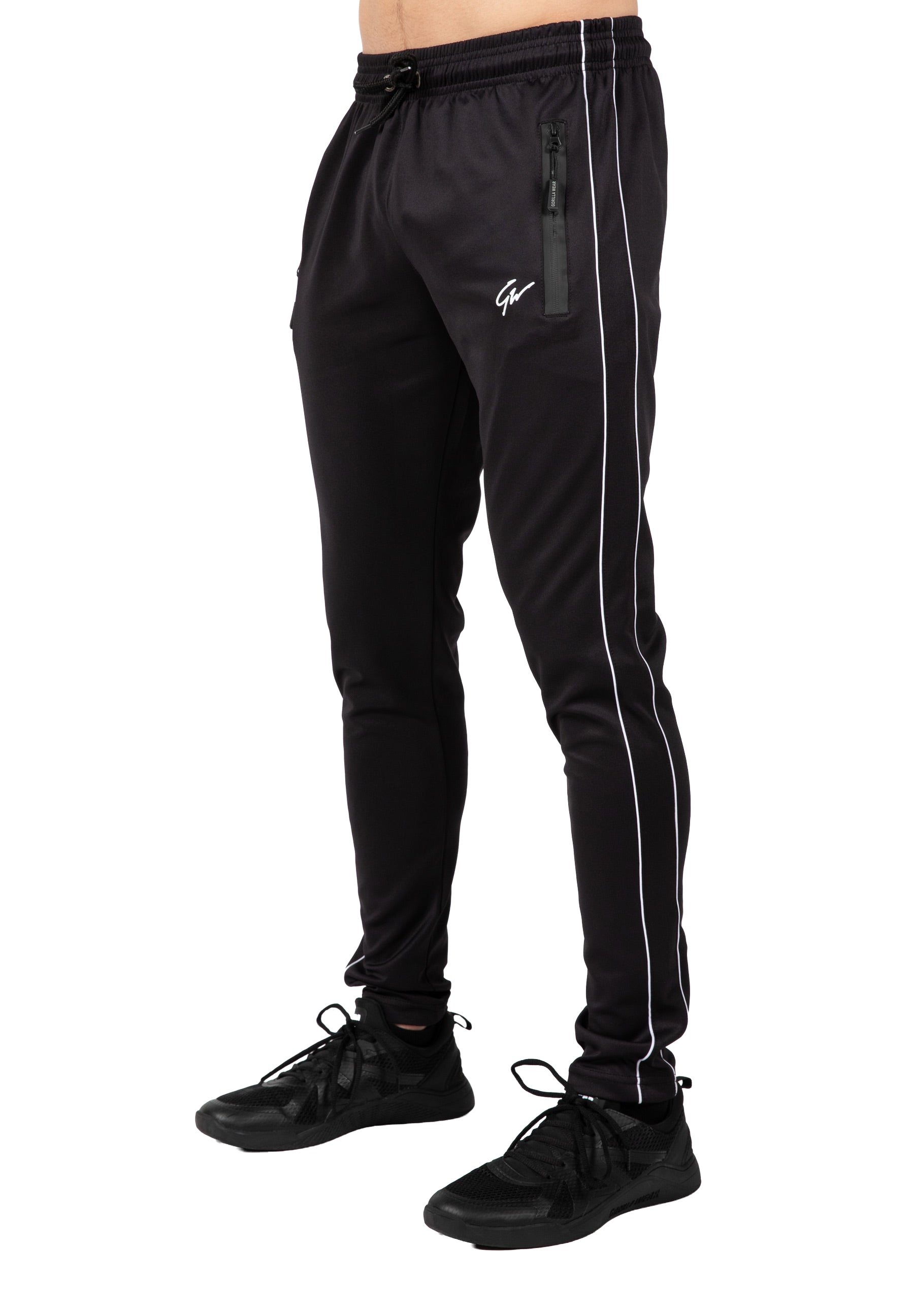 Wenden Track Pants - Black/White