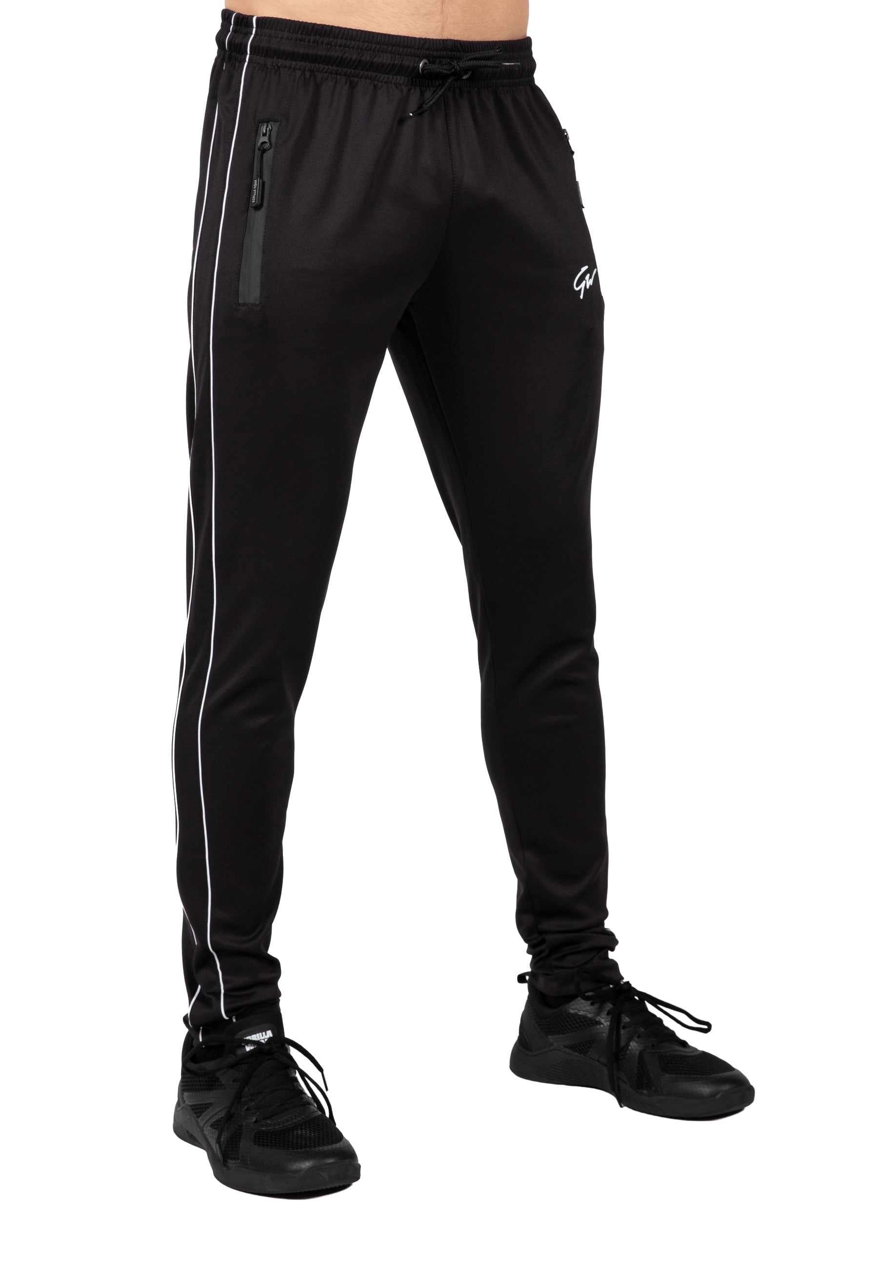 Wenden Track Pants - Black/White