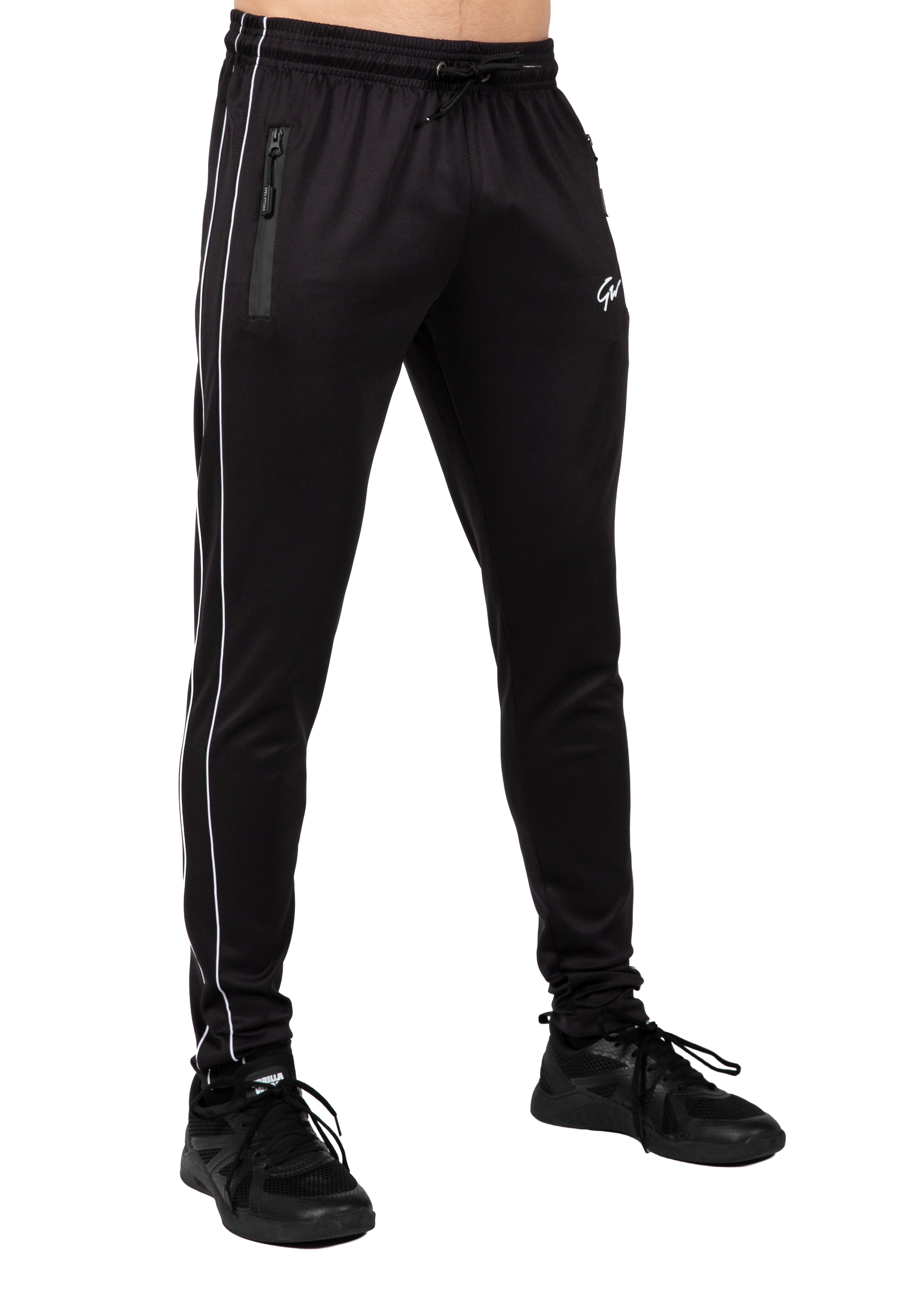 Wenden Track Pants - Black/White