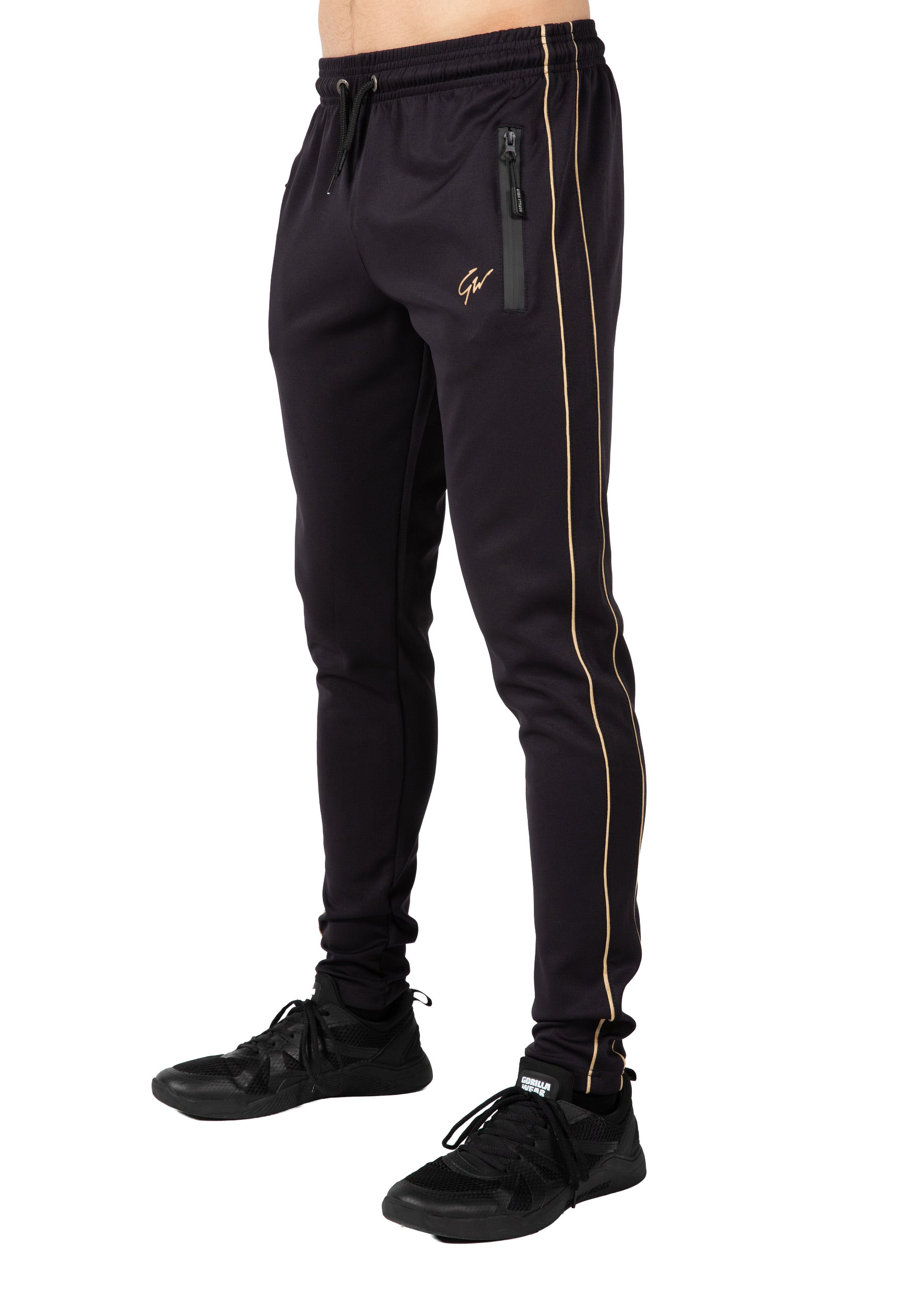 Wenden Track Pants - Black/Gold