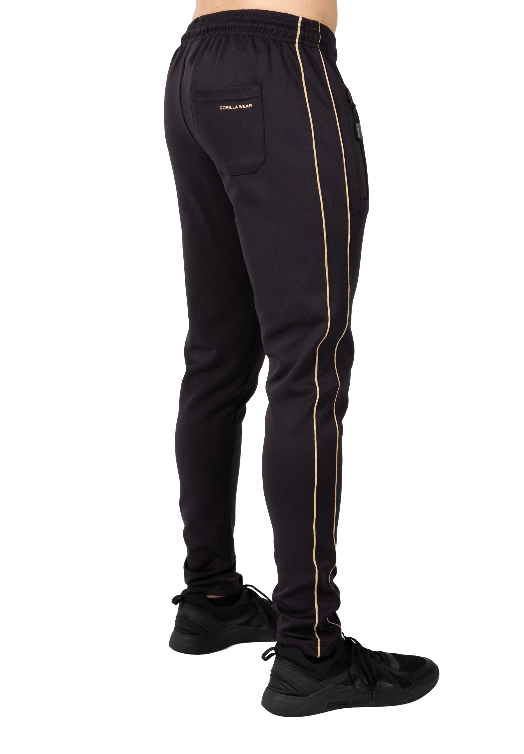 Wenden Track Pants - Black/Gold