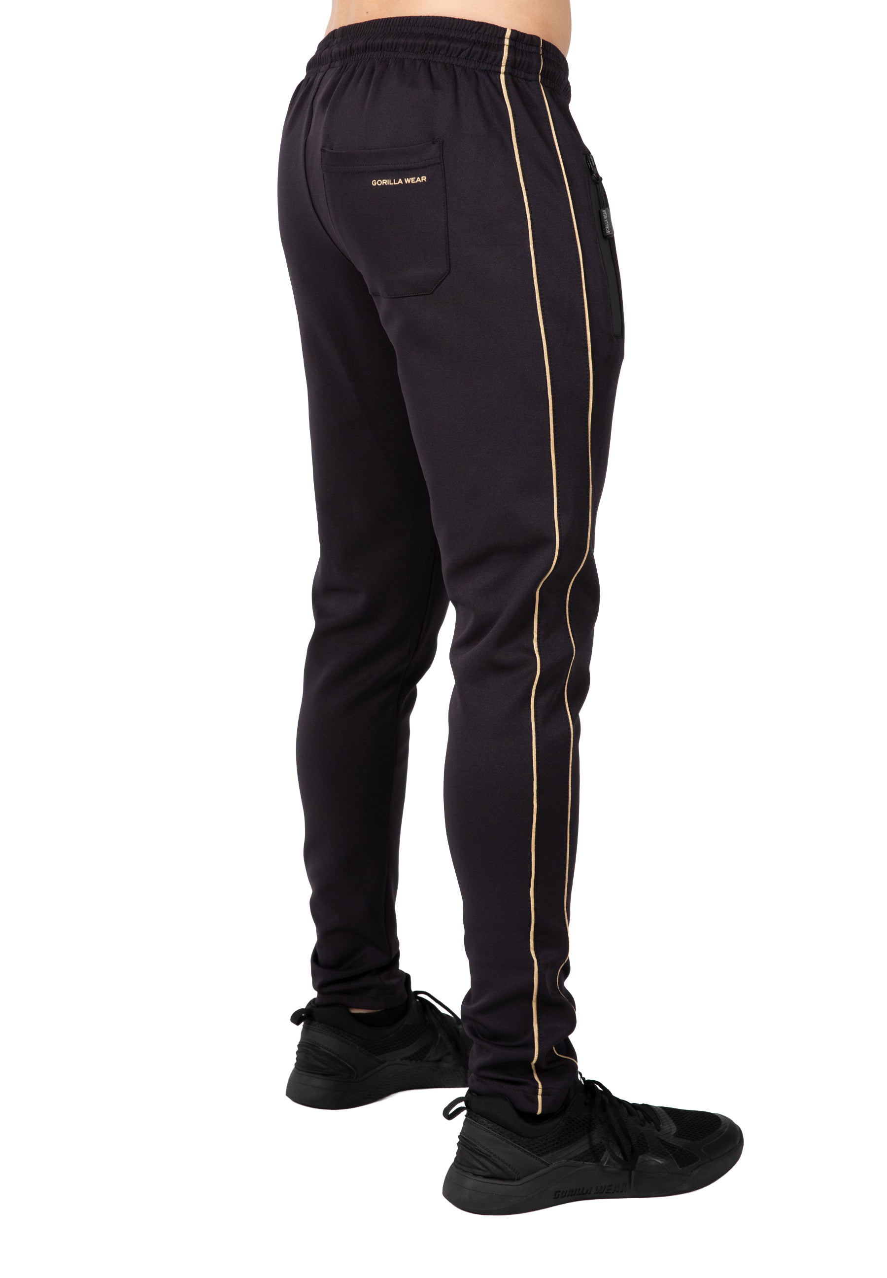 Wenden Track Pants - Black/Gold