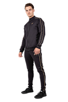 Wenden Track Pants - Black/Gold