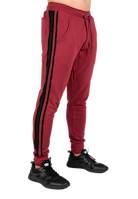 Banks Sweatpants - Burgundy Red/Black