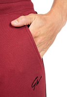 Banks Sweatpants - Burgundy Red/Black