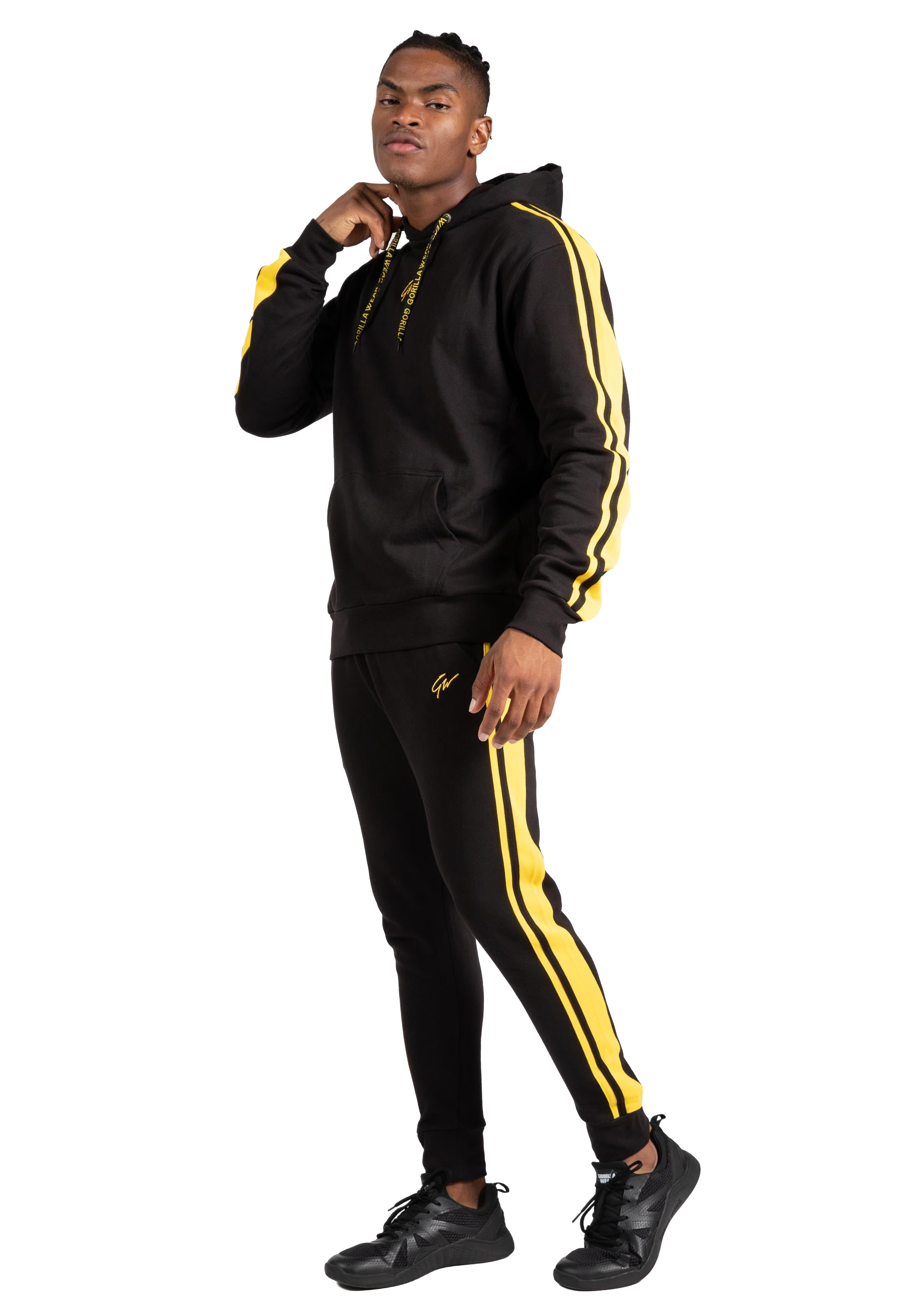 Banks Sweatpants - Black/Yellow