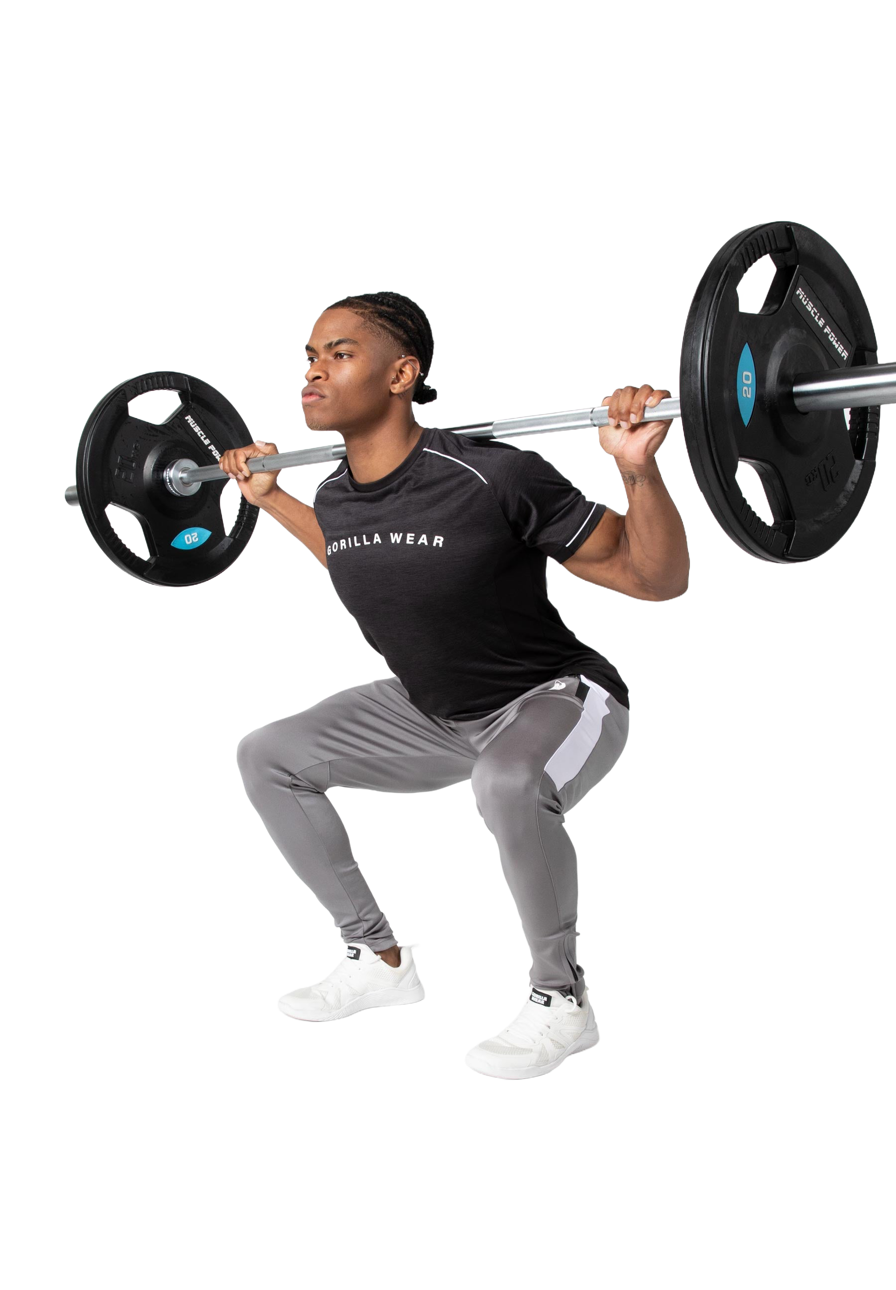 Benton Track Pants - Gray
