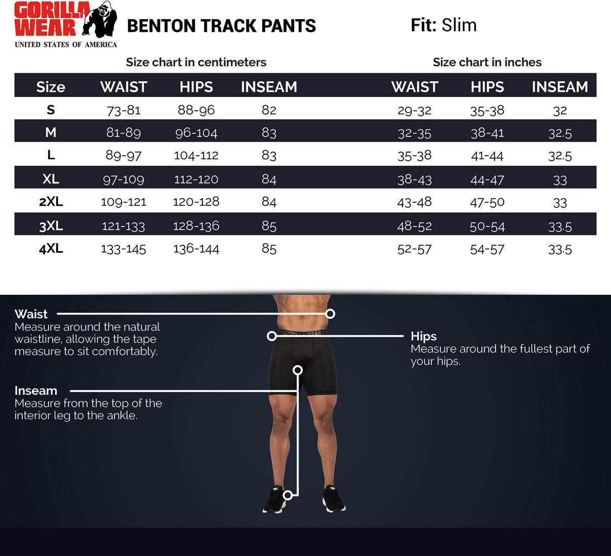 Benton Track Pants - Gray