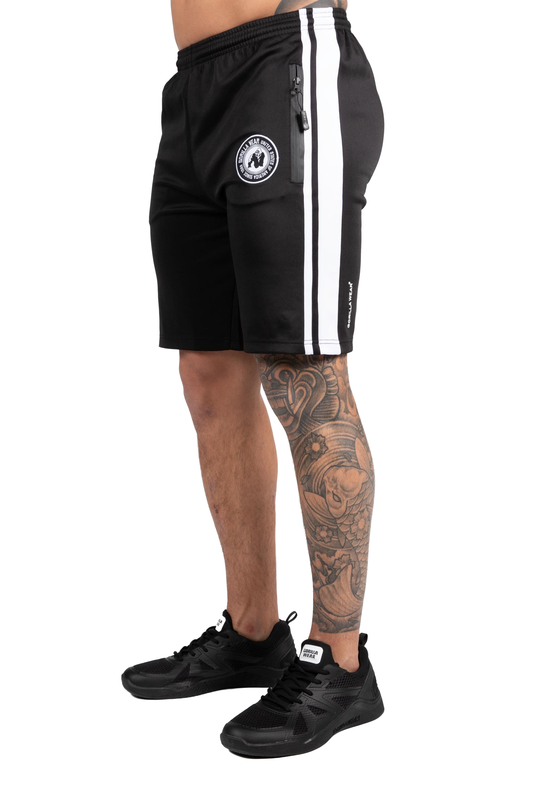 Stratford Track Shorts - Black