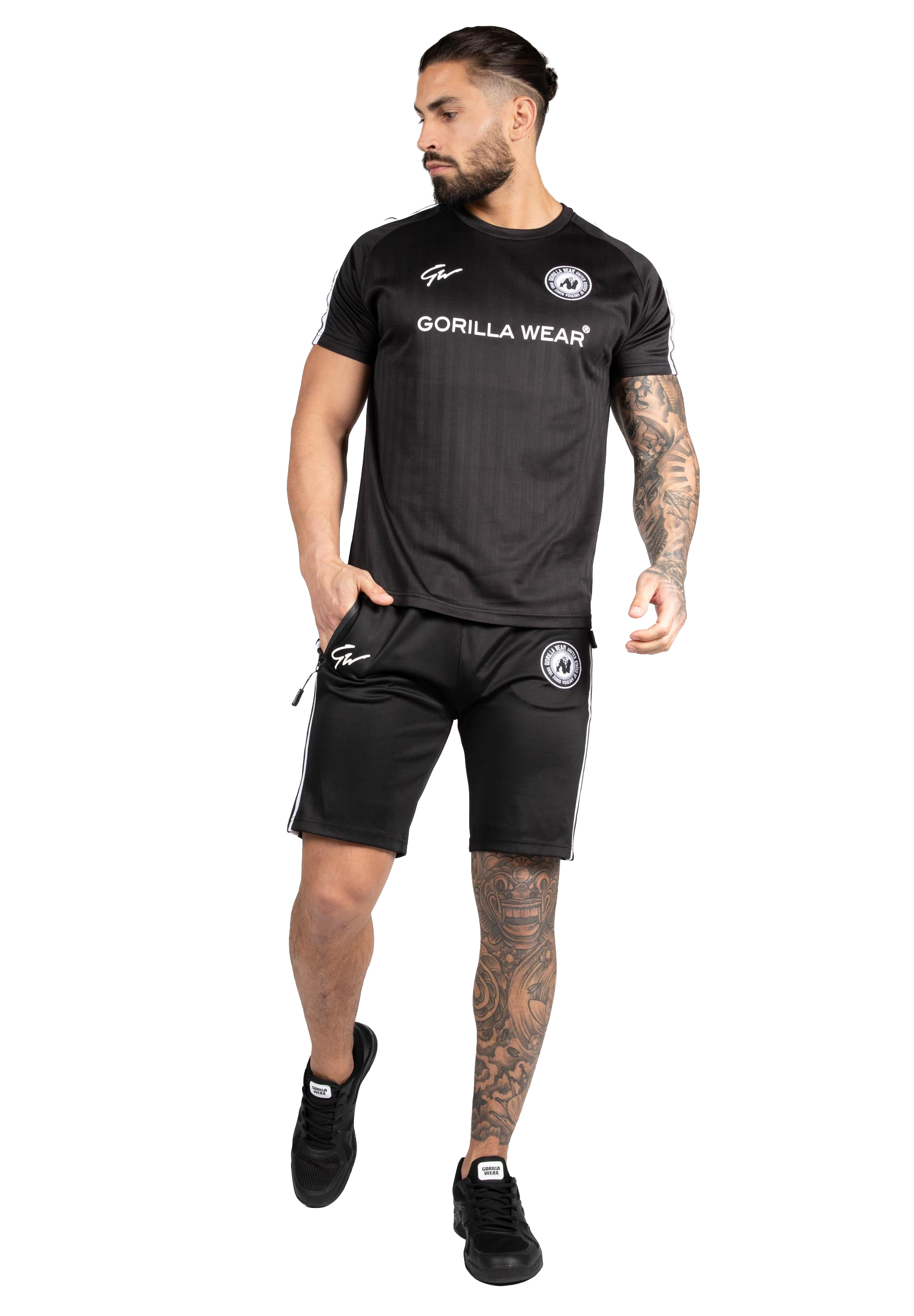 Stratford Track Shorts - Black