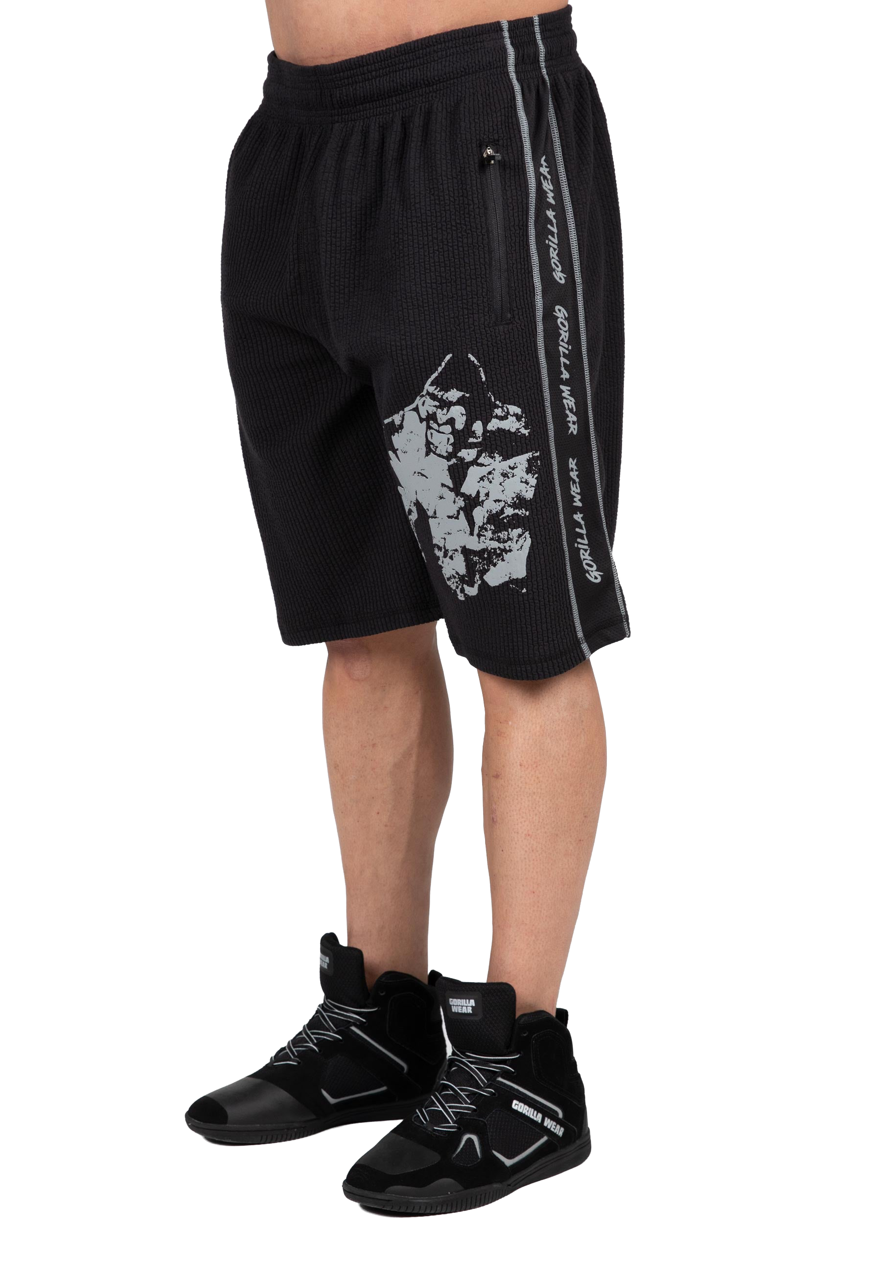 Buffalo Old School Shorts - Black/Gray