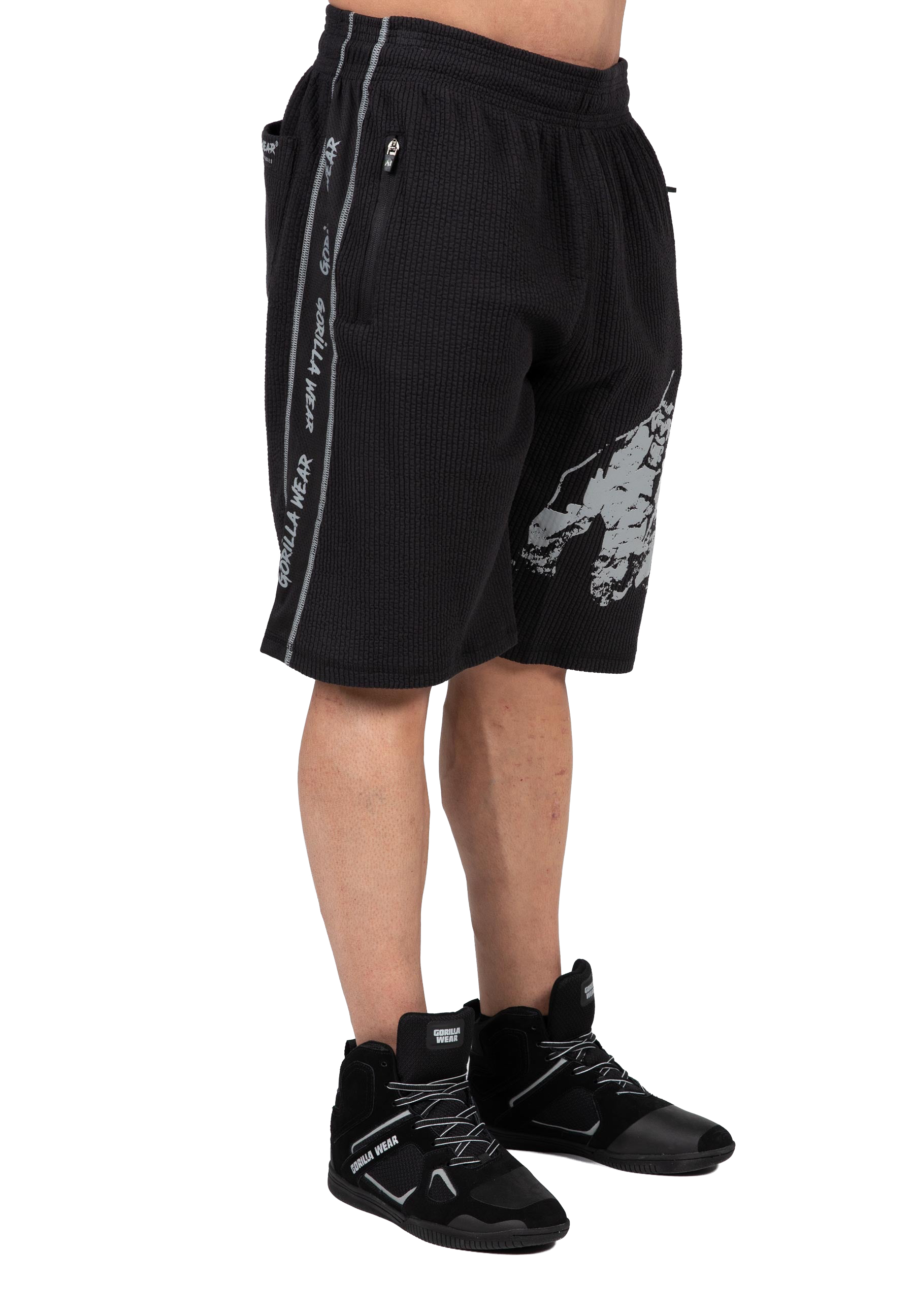 Buffalo Old School Shorts - Black/Gray