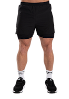 Cortez 2-in-1 Shorts - Black