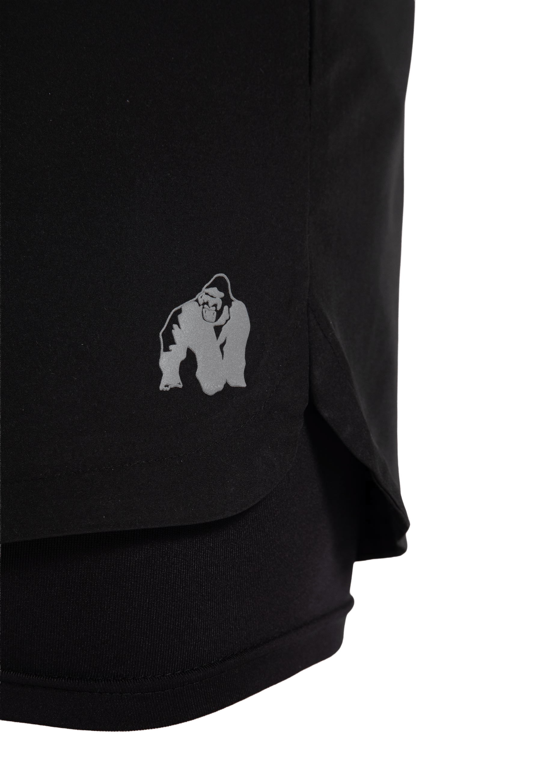 Cortez 2-in-1 Shorts - Black