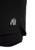 Cortez 2-in-1 Shorts - Black