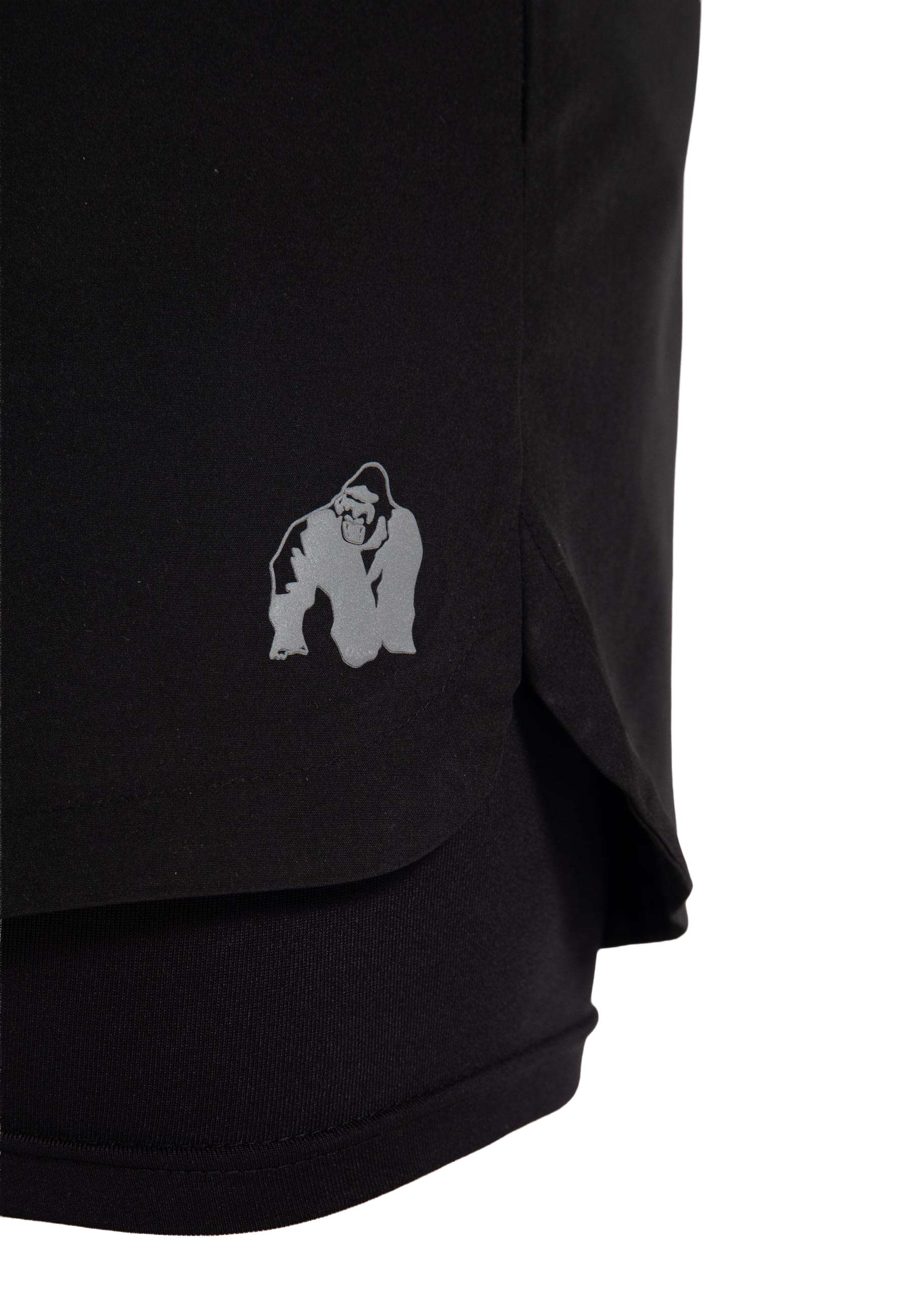 Cortez 2-in-1 Shorts - Black