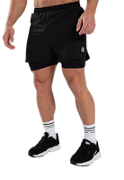 Cortez 2-in-1 Shorts - Black