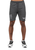 Lopez Shorts-Dark Grey Melange