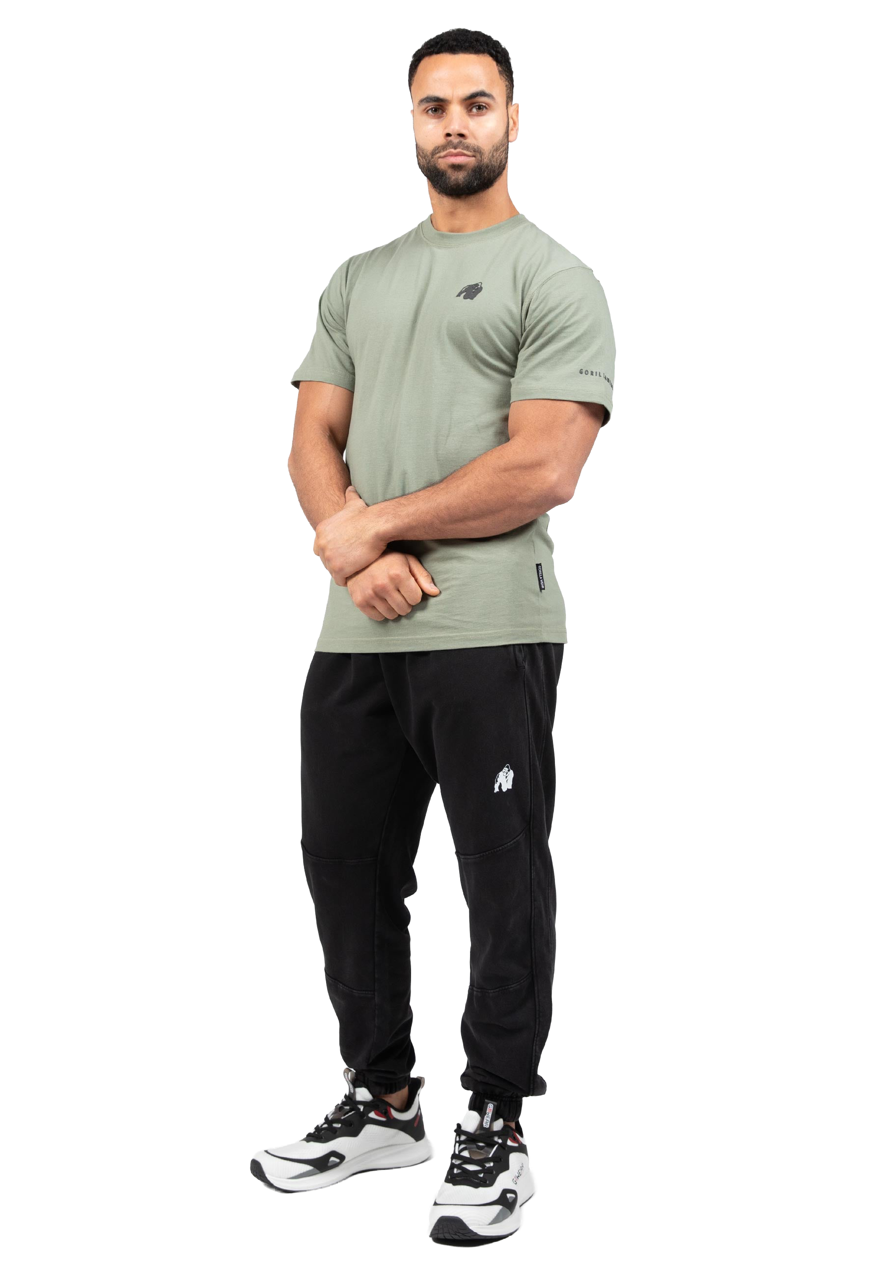 Curtis Sweatpants-Washed Gray