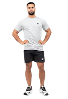 Curtis Sweatshorts-Washed Gray