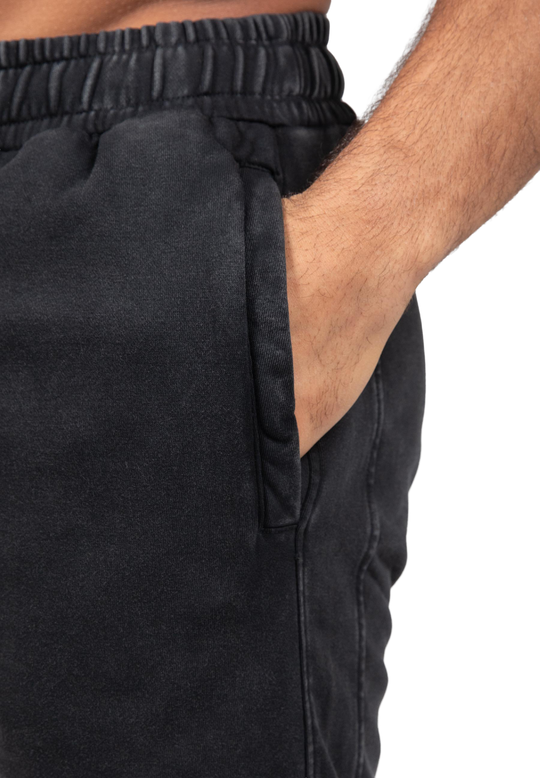 Curtis Sweatshorts-Washed Gray