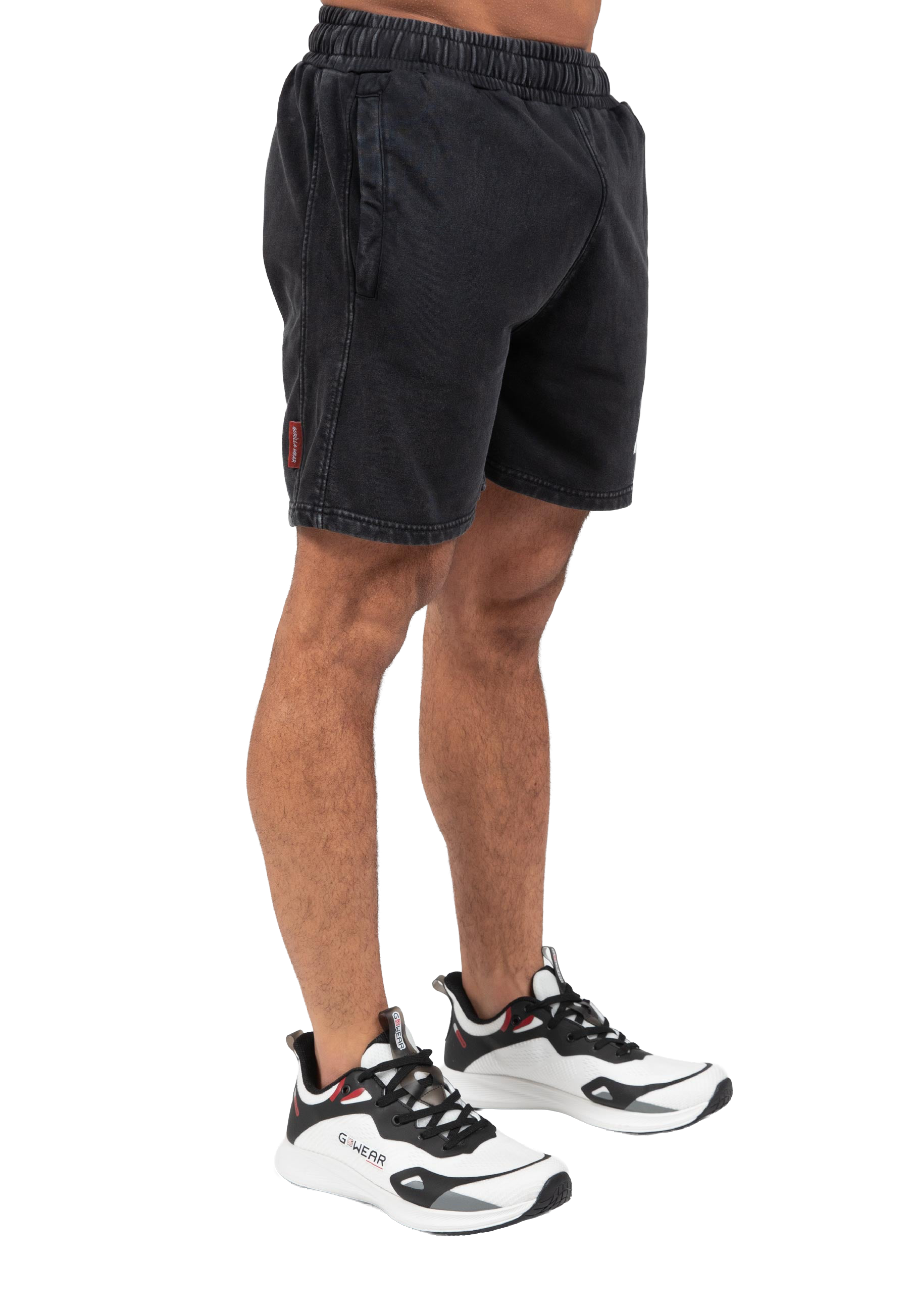 Curtis Sweatshorts-Washed Gray