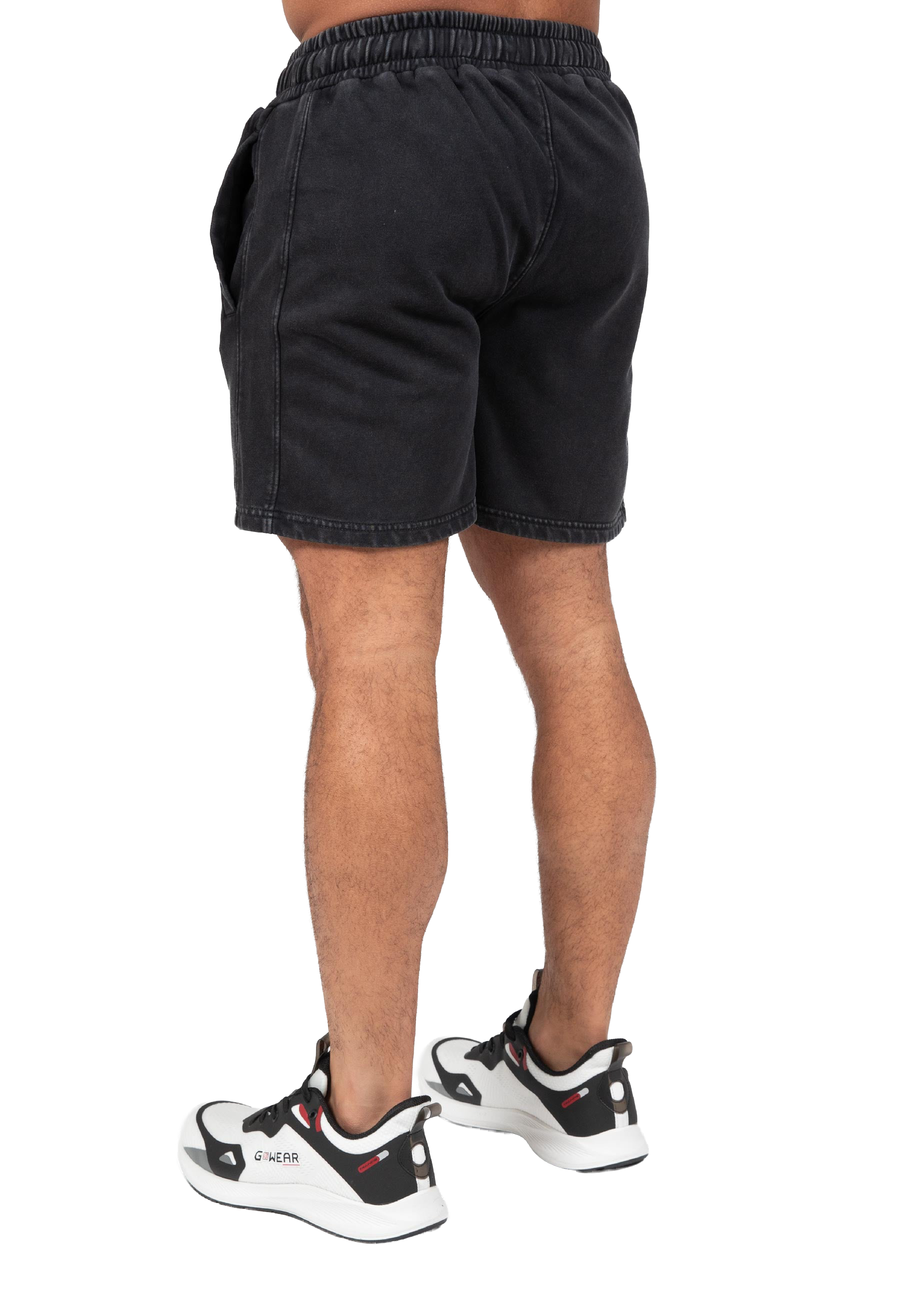 Curtis Sweatshorts-Washed Gray