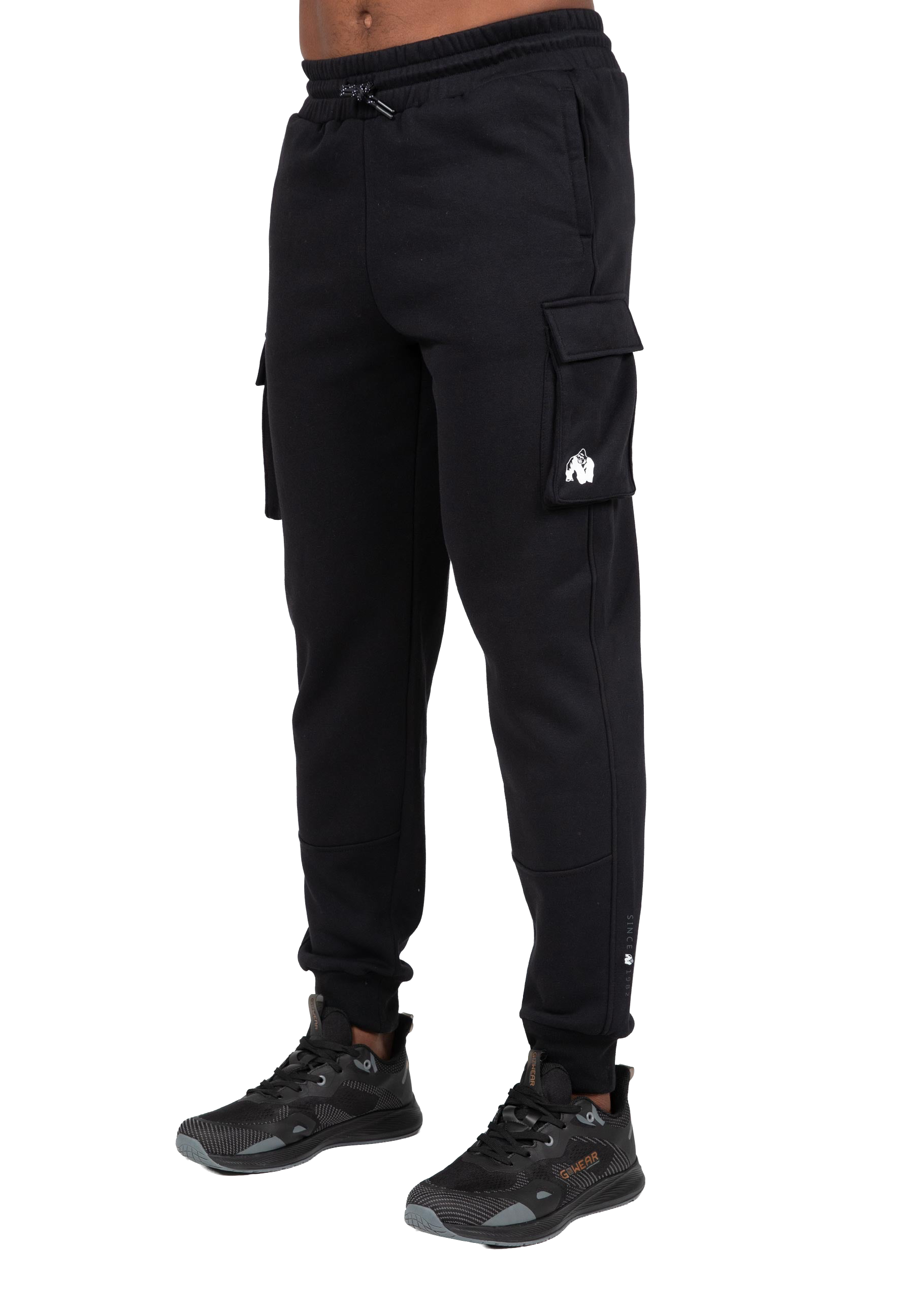 HUDSON CARGO SWEATPANTS-Black