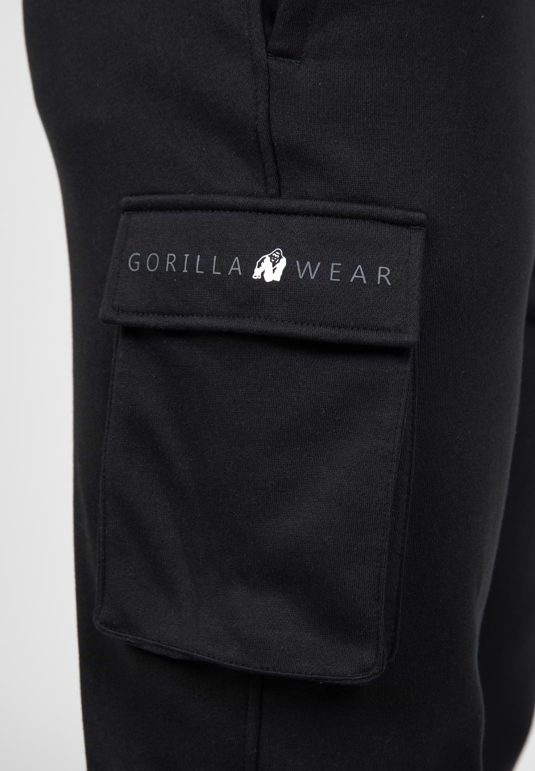 HUDSON CARGO SWEATPANTS-Black