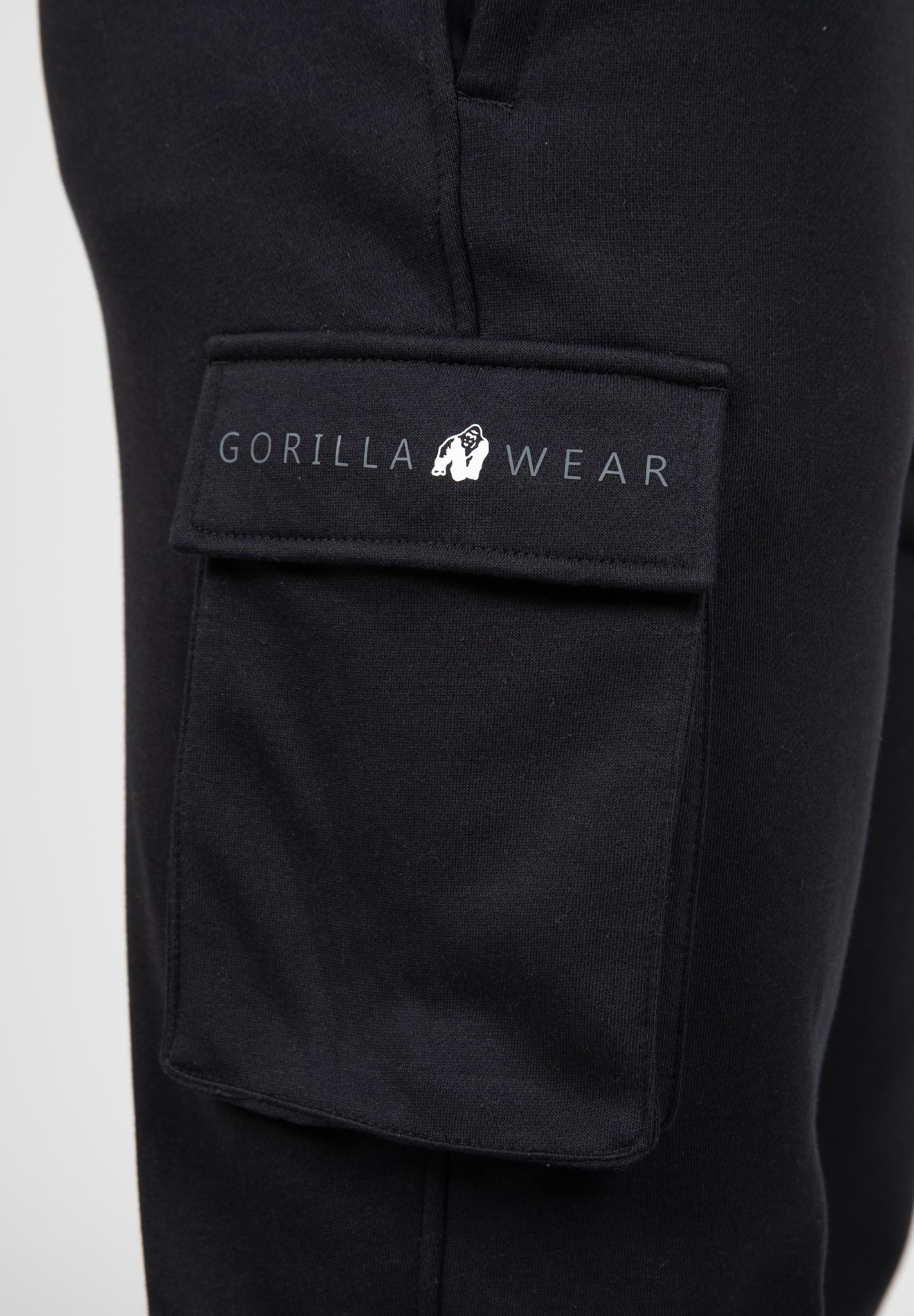 HUDSON CARGO SWEATPANTS-Black